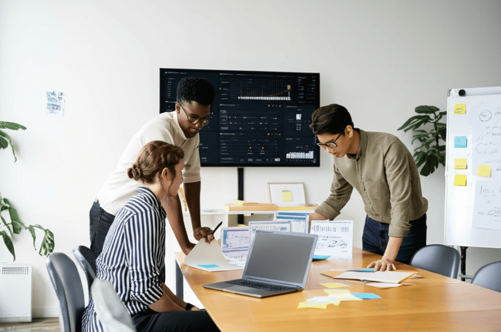 Our team - WhileAligners professionals working together